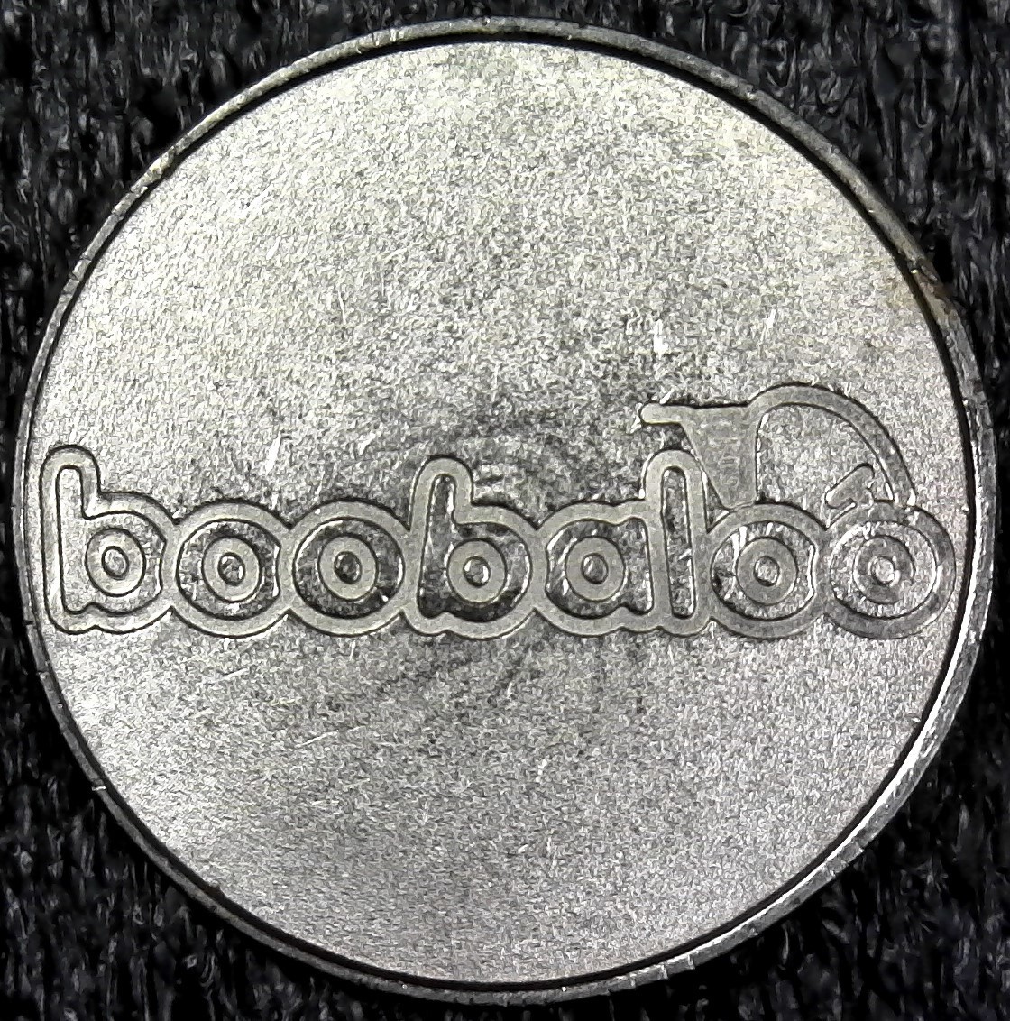 Boobaloo Amusement Ride Shopping Cart Token 23mm (c622)