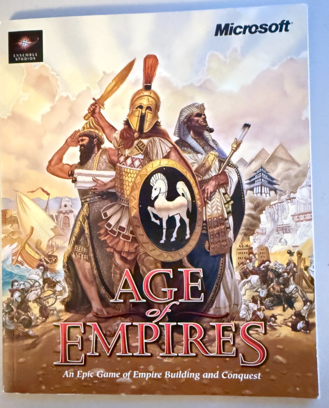 AGE OF EMPIRES, 1997 Microsoft Strategy Guide. Book Only