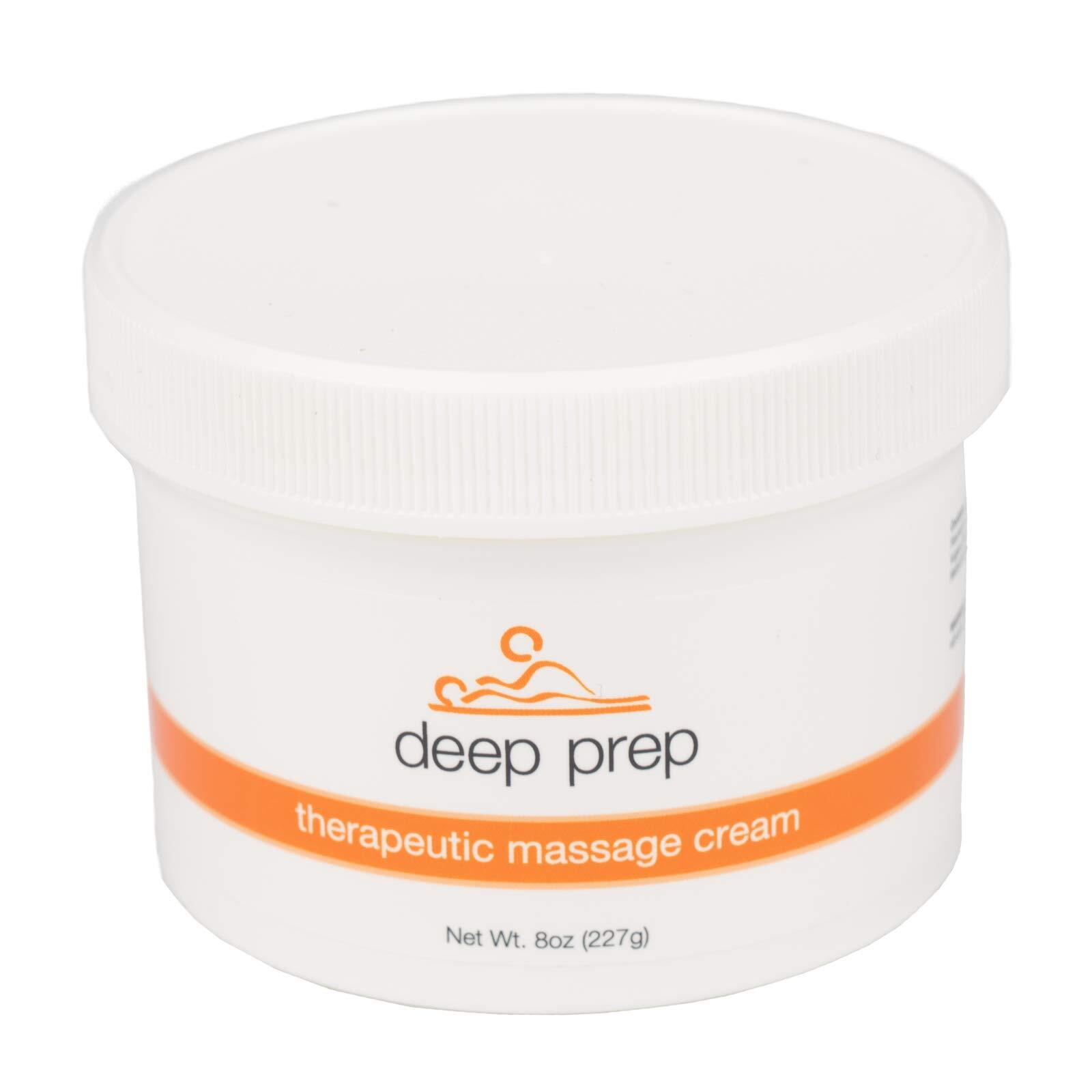 Deep Prep Therapeutic Massage Cream 8 oz