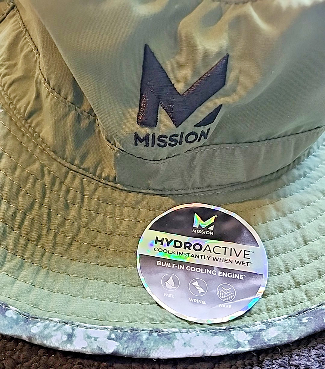 Mission Cooling Bucket Hat UPF 50 Wide Brim Drawstring Foldable MULTIPLE COLORS!