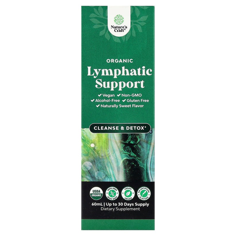 2 X Nature's Craft, Organic Lymphatic Support, 60 ml