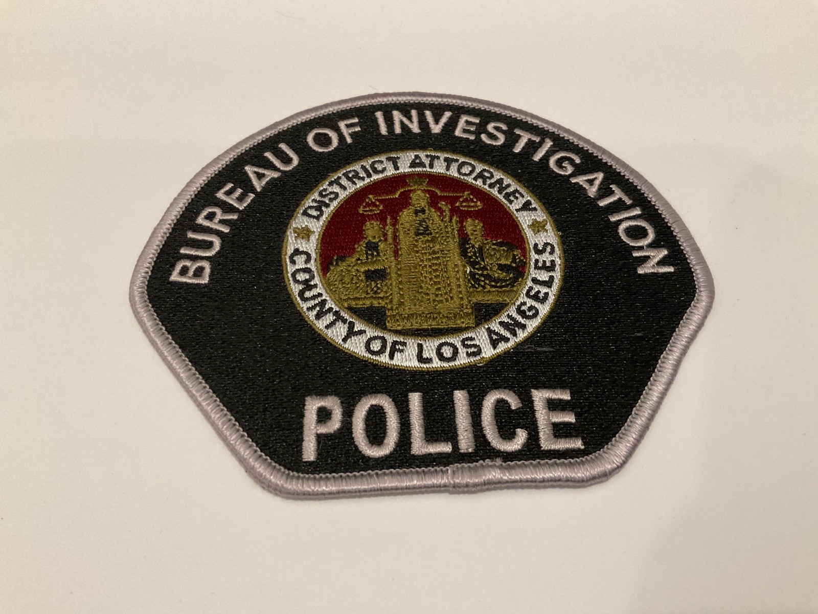 LA Bureau of Investigation Dist Attry Police State California CA