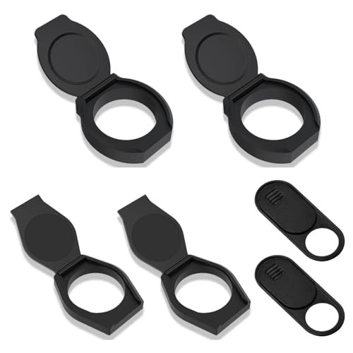 ThtRht 6 Pack Webcam Lens Cover Computer USB Camera Shutter Cap Adhesive