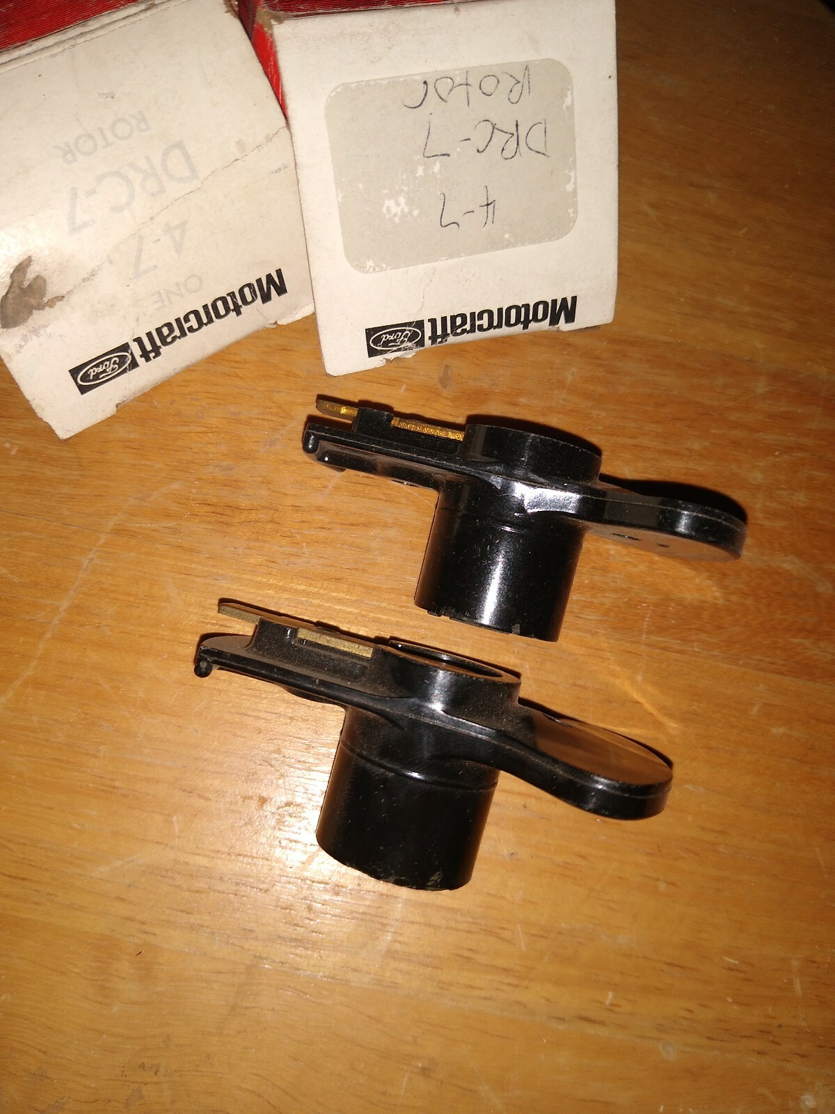 (2) Ford Distributor Rotor DRC-7