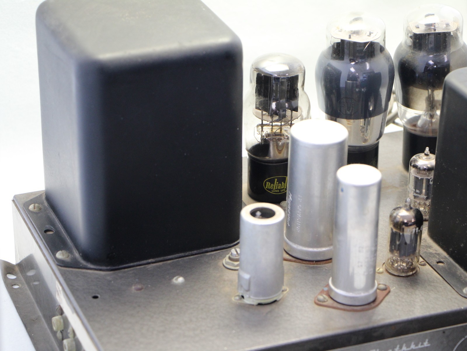 Heathkit Vintage A-9B Tube Amplifier Audio Mono Monoblock *PARTS OR REPAIR*
