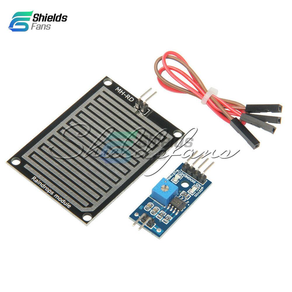 5PCS Rain Weather Module Raindrops Detection Sensor Moduel Humidity For Arduino