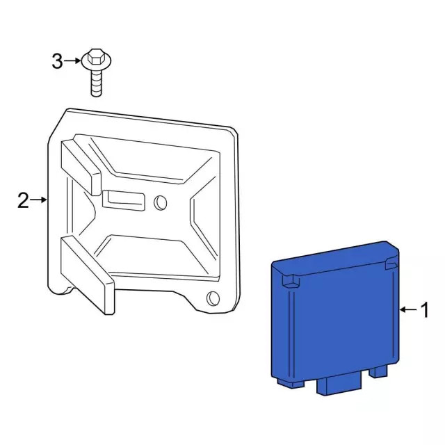 Genuine Ford Blind Spot Detection System Warning Sensor LC3Z14C689C