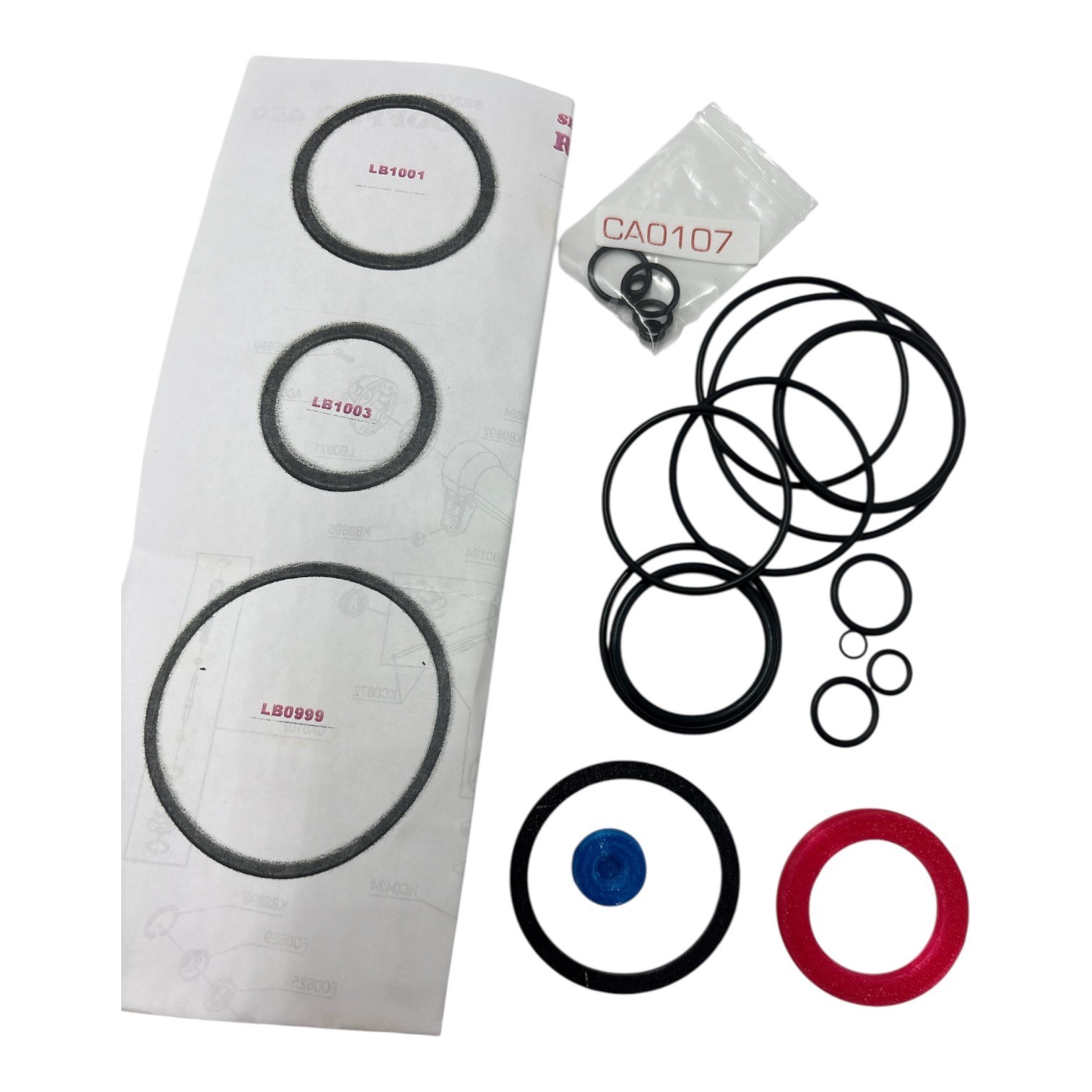 O-Ring Kit #2 + BC0472 BC0473 BC0476 Compatible for Senco Nailer RoofPro 450
