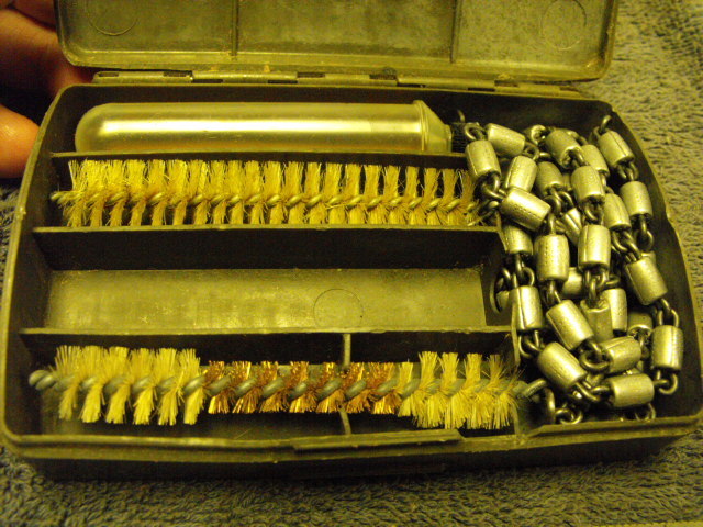 West German  military Pocket Cleaning Kit for a 30 Caliber Rifle,see pictures