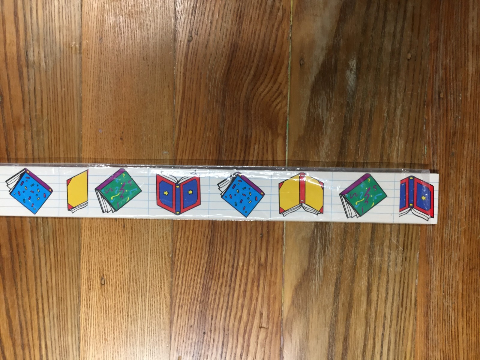 School Bulletin Board Borders Colorful Books