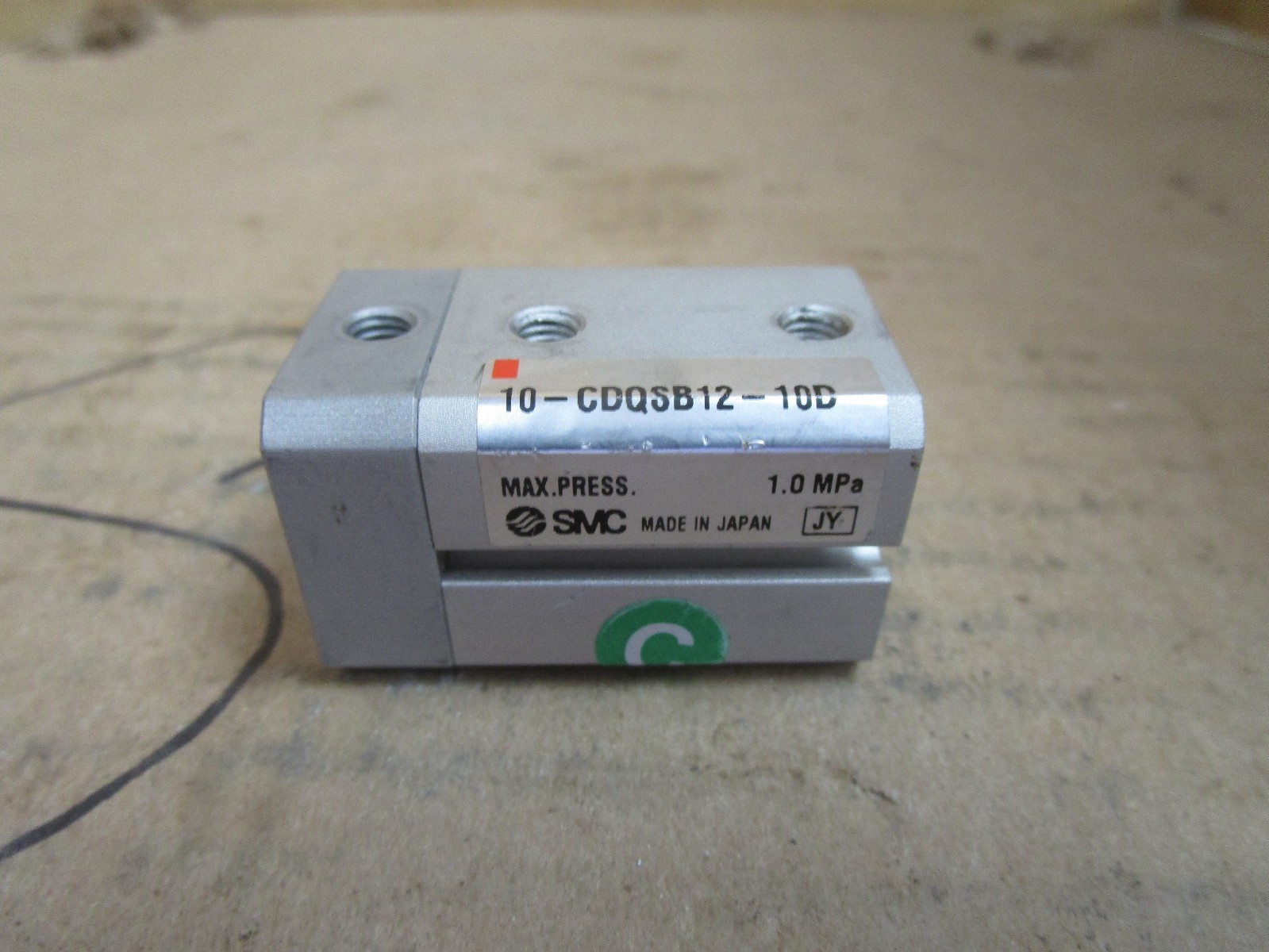 SMC Compact Cylinder 10-CDQSB12-10D 10CDQSB1210D Used