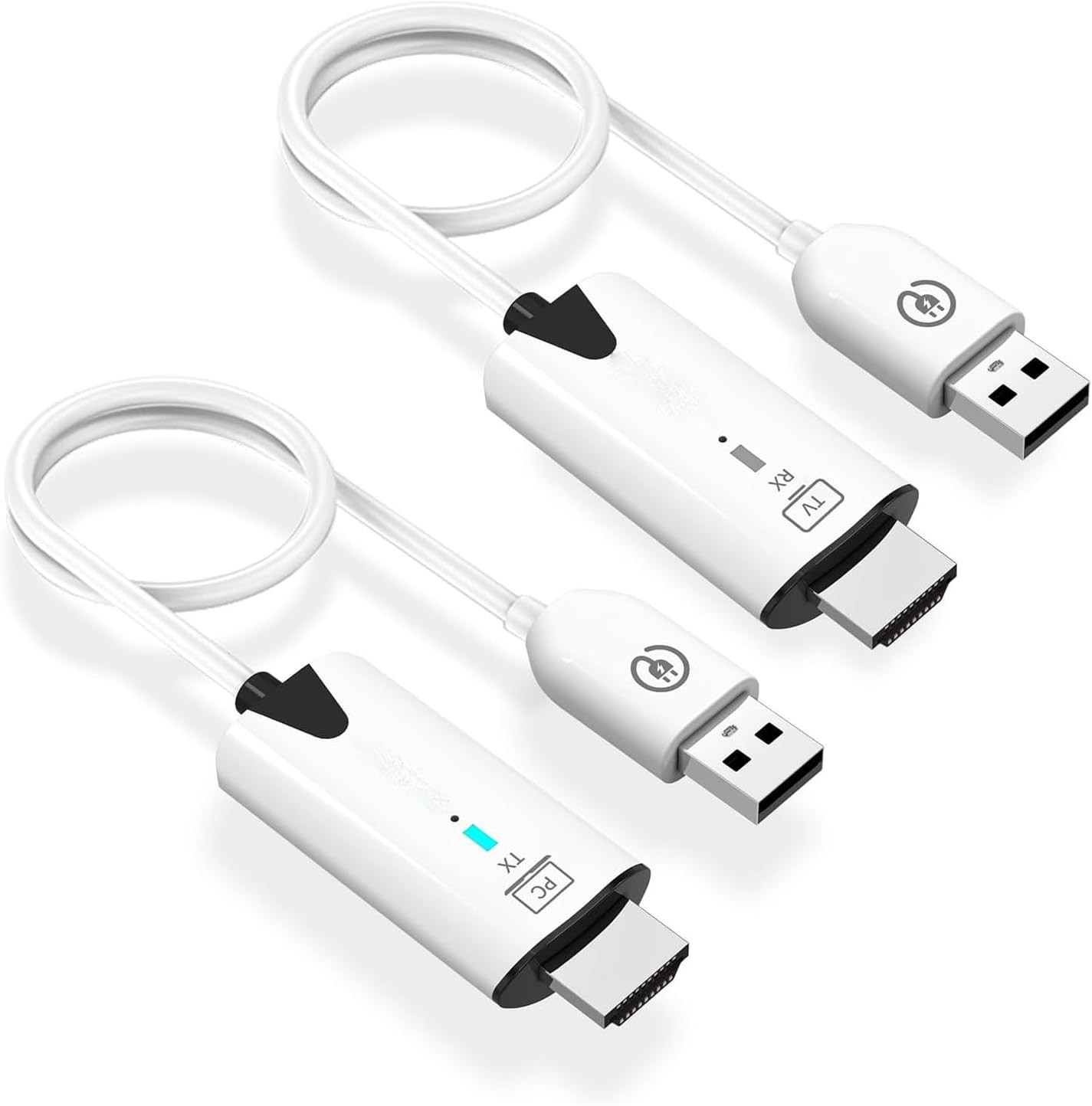 Wireless HDMI Transmitter and Receiver, 1080P, 164FT Range, Plug & Play