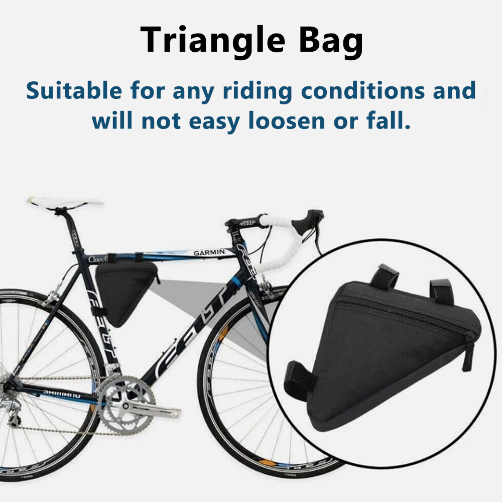 Bicycle Frame Bag Bike Waterproof Bag Triangle Top Tube Front Pouch Saddle Bag