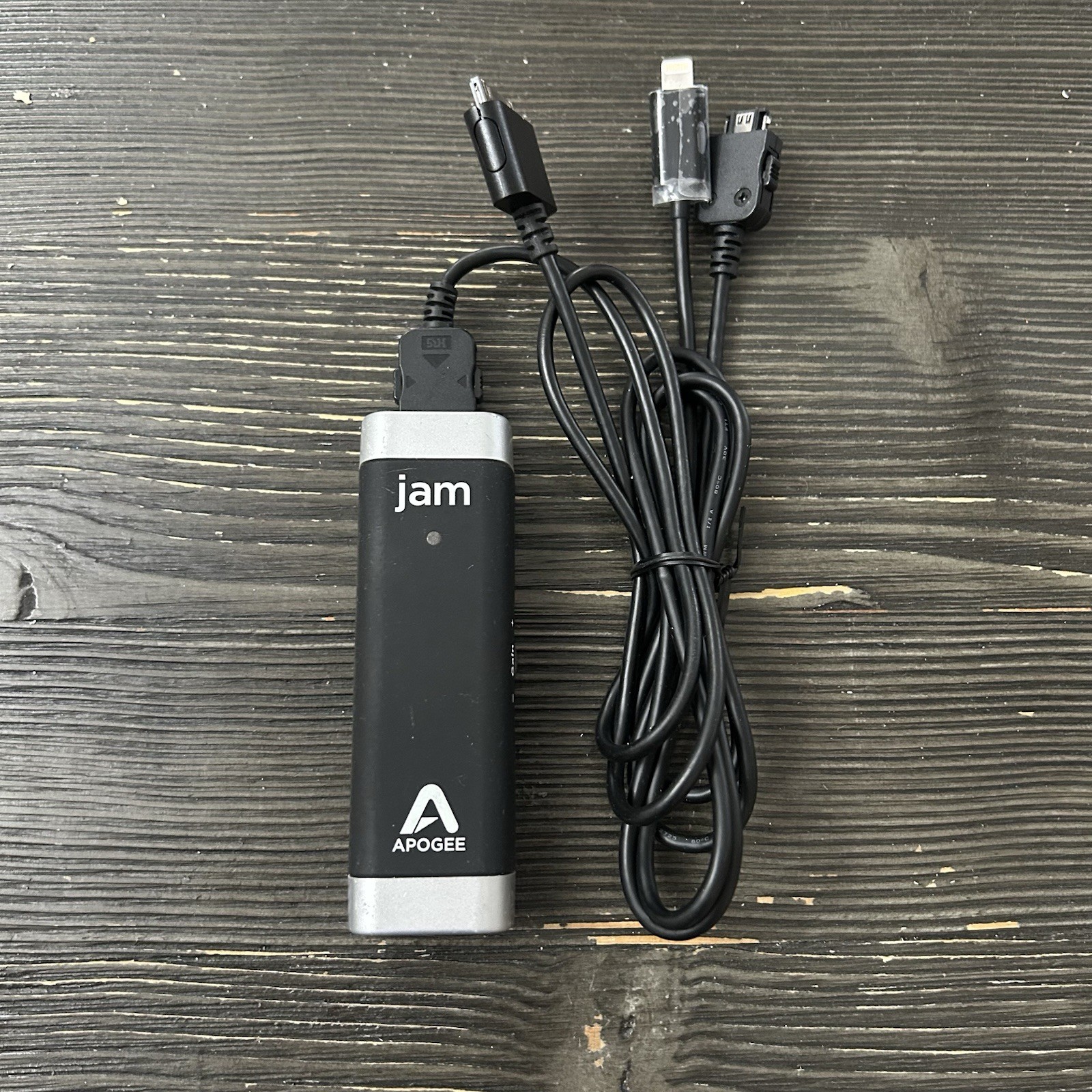 Apogee Jam Portable Bus-Powered USB Audio Interface Analog In w/ Cables
