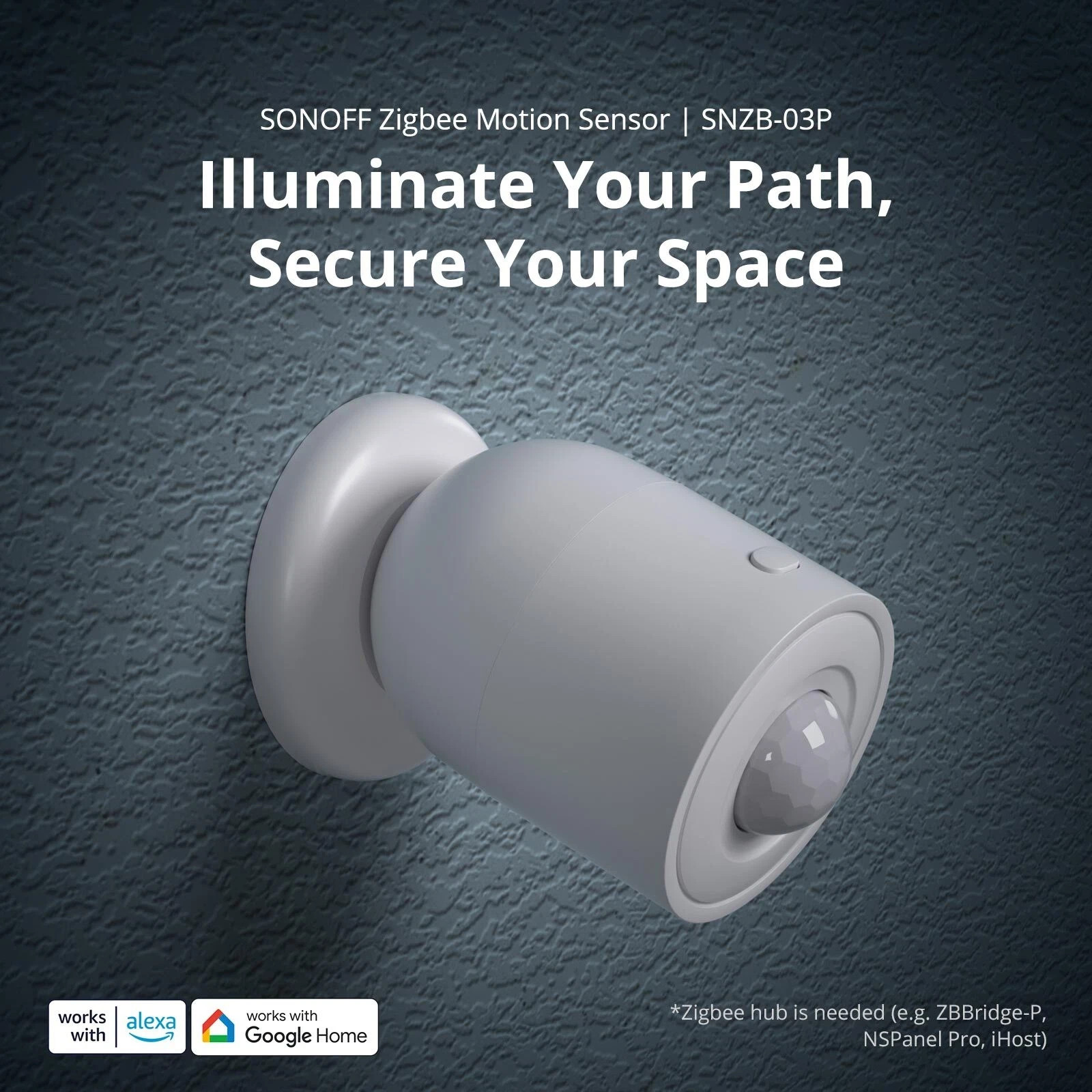 SONOFF SNZB-03P Zigbee 3.0 Motion Sensor Smart Movement Detector 5-Sec Detection