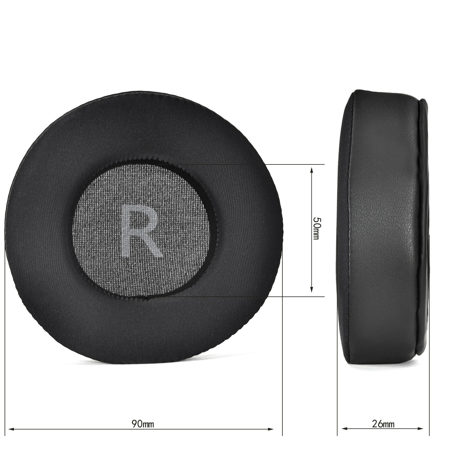 Replacement Cooling Soft Ear Pads for JBL Synchros E50 E50BT S500 S70 Headphones