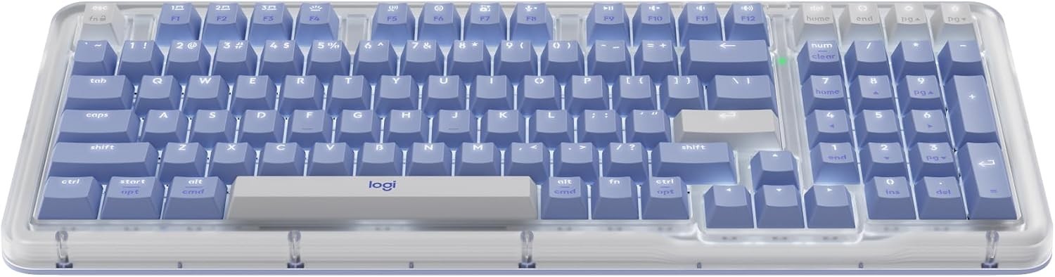 Logitech Alto Keys K98M Wireless Mechanical Keyboard in Lilac - SEALED