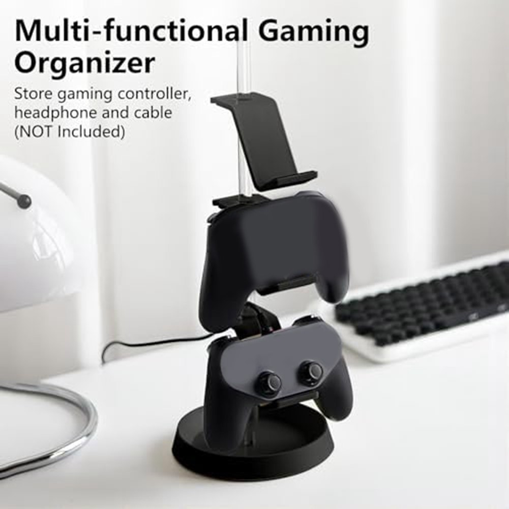 Controller Stand Transparent Tube for Universal Gaming PC Accessories A E9O5