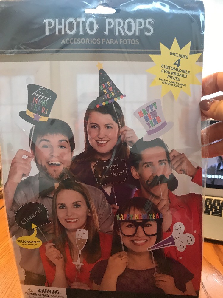 Photo Props Accesorios Para Fotos “Happy New Year ” Ships N 24h