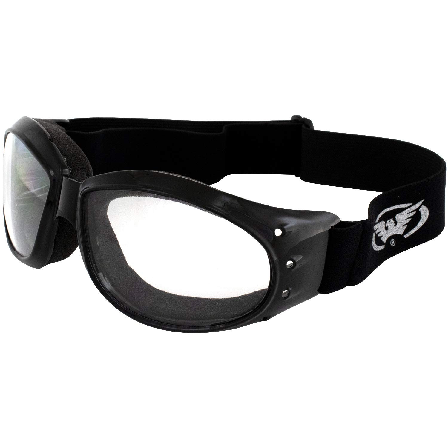 Eliminator Goggles with Micro-Fiber Pouch Clear