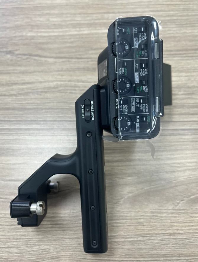 SONY XLR-H1 XLR Top Handle Microphone Original Holder for sony FX3 FX30