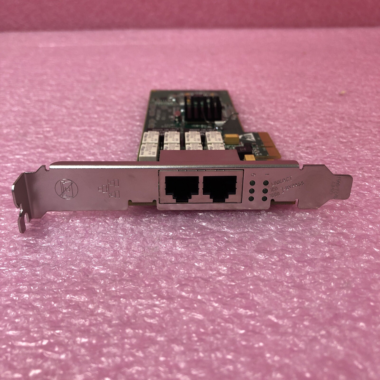 PEG2BPI-SD-ROHS Silicom Dual Port Gigabit PCIe Network Adapter LONG BRACKET