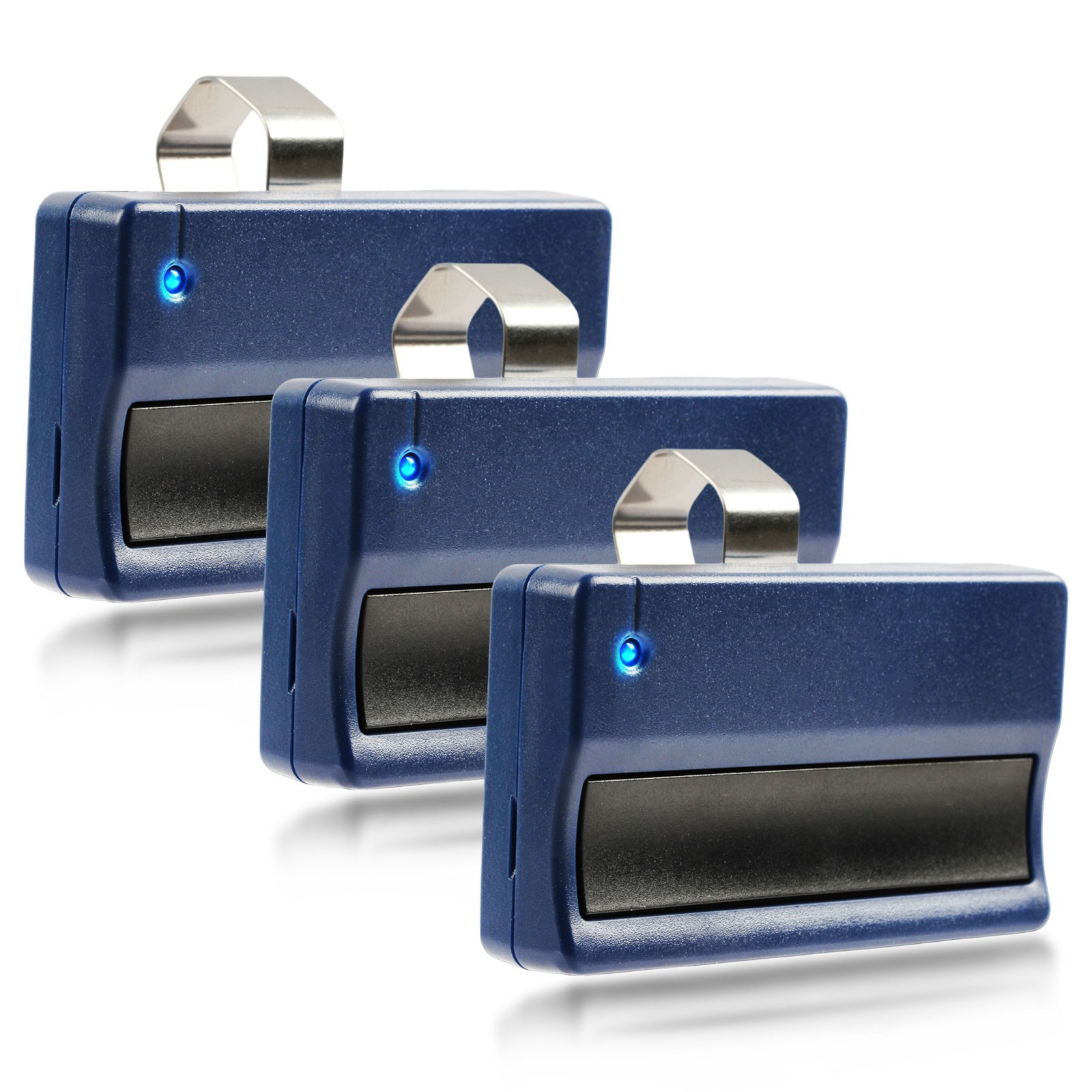 3x for 371LM LiftMaster Chamberlain Garage Remote 950cd 953cd 950d 953d Blue