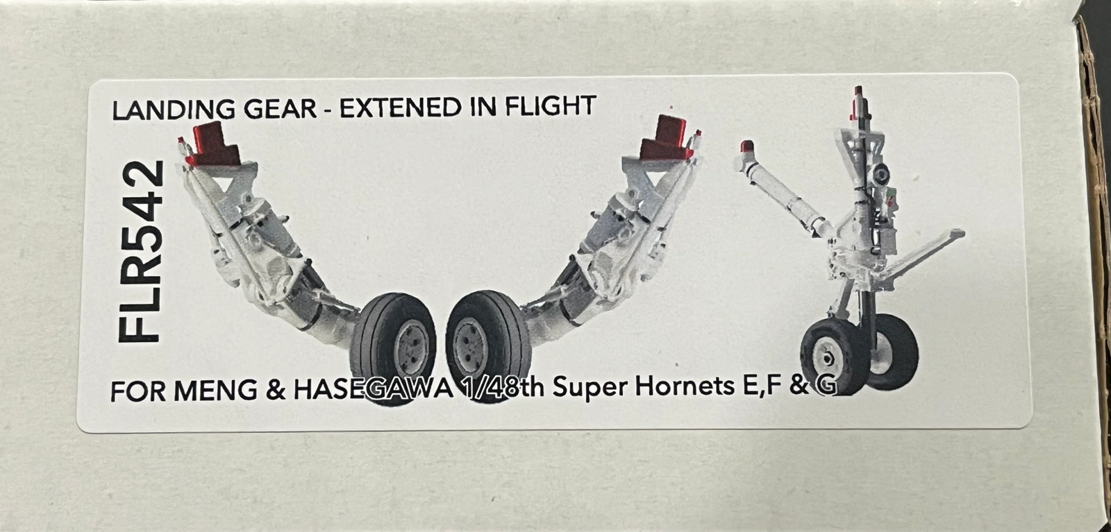Flight Line Resin FLR542 1/48 F/A-18 Super Hornet landing gear (extended)