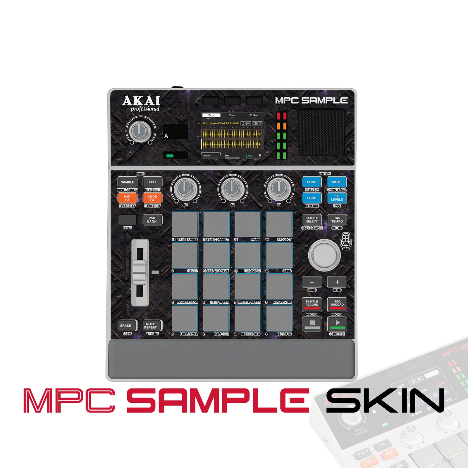 Akai MPC Sample Skin / Stellar Void