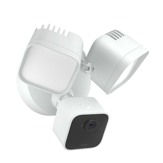 NEW Blink Wired Floodlight Camera Smart Security Camera 2600 Lumen HD Live View
