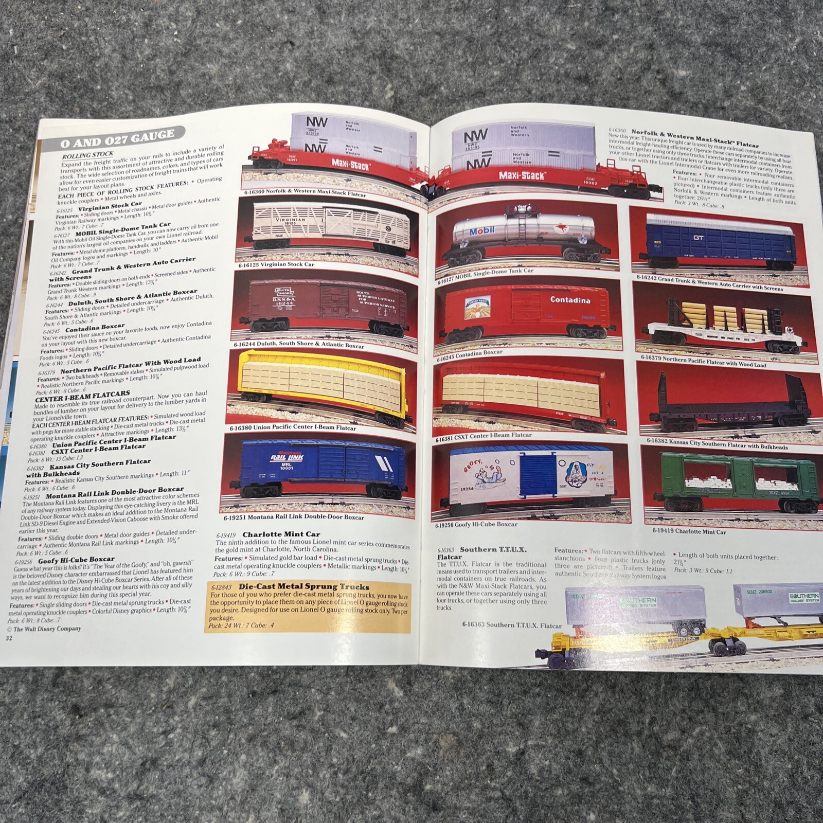 1993 Lionel Trains Catalog Book Two