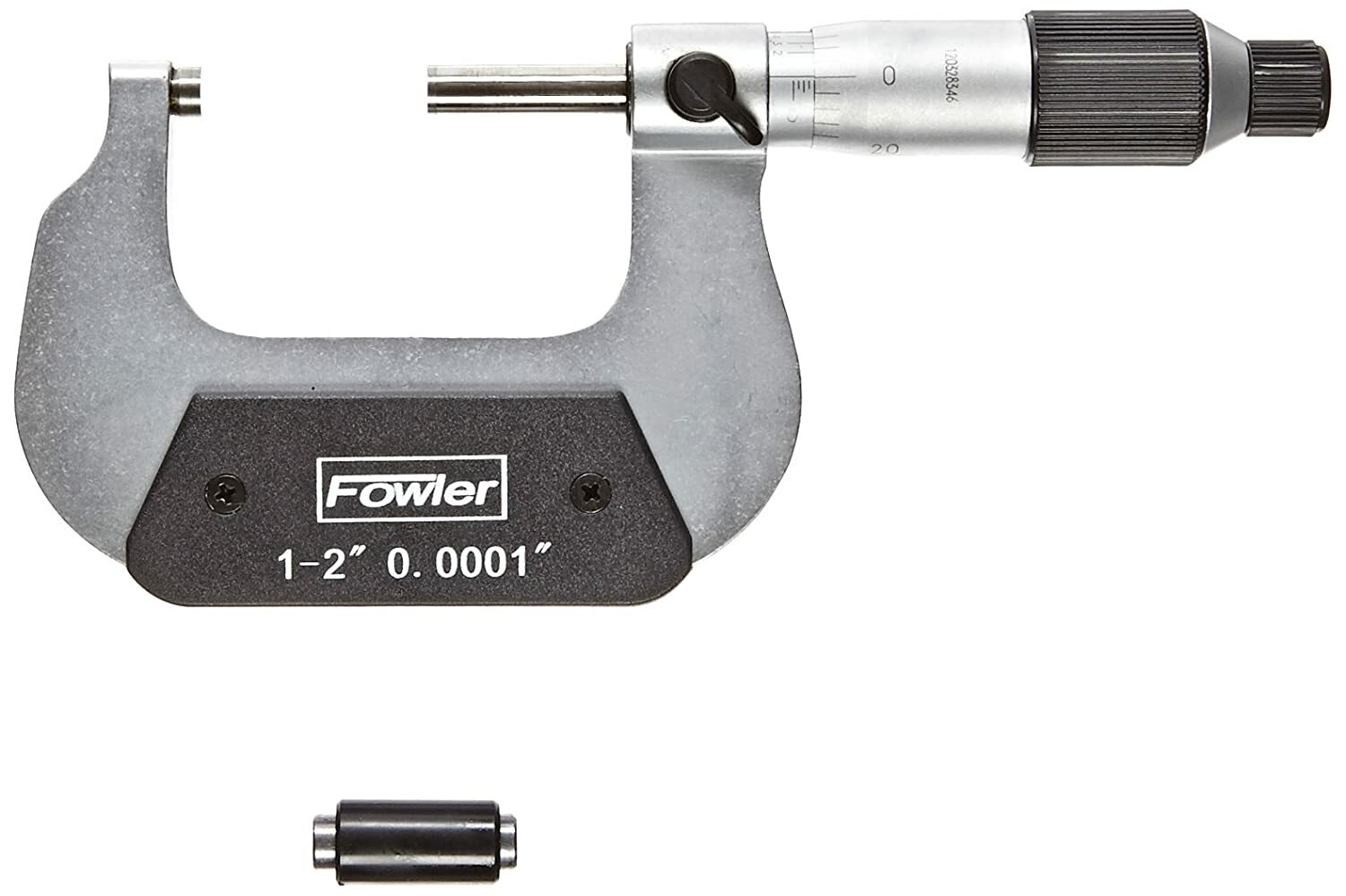 Fowler Swiss Style Outside Inch Micrometer, 1-2" Measuring Range 52-229-202 NIB
