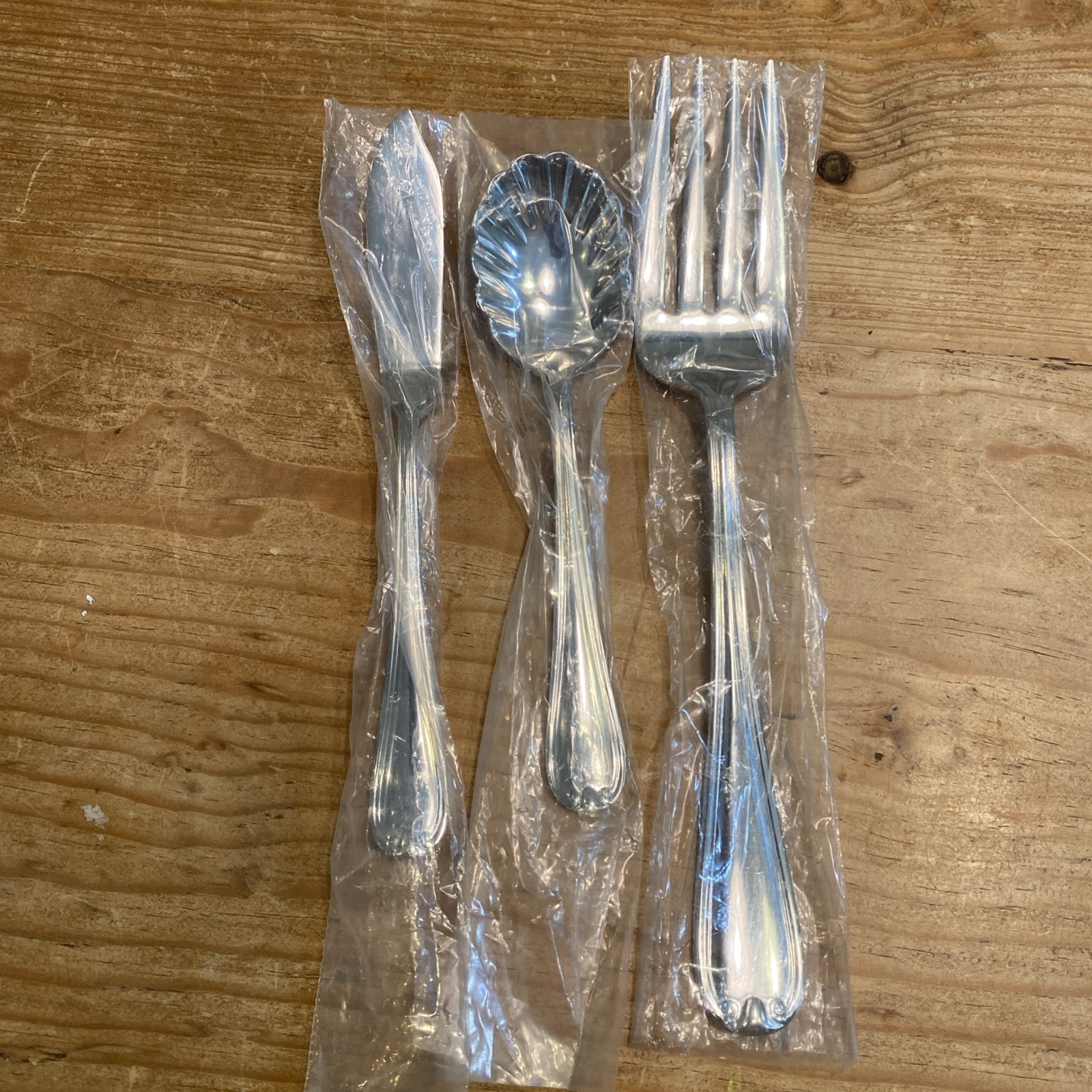 Reed & Barton COLBY stainless Serving Pieces Butter Knife Serving Fork Spoon