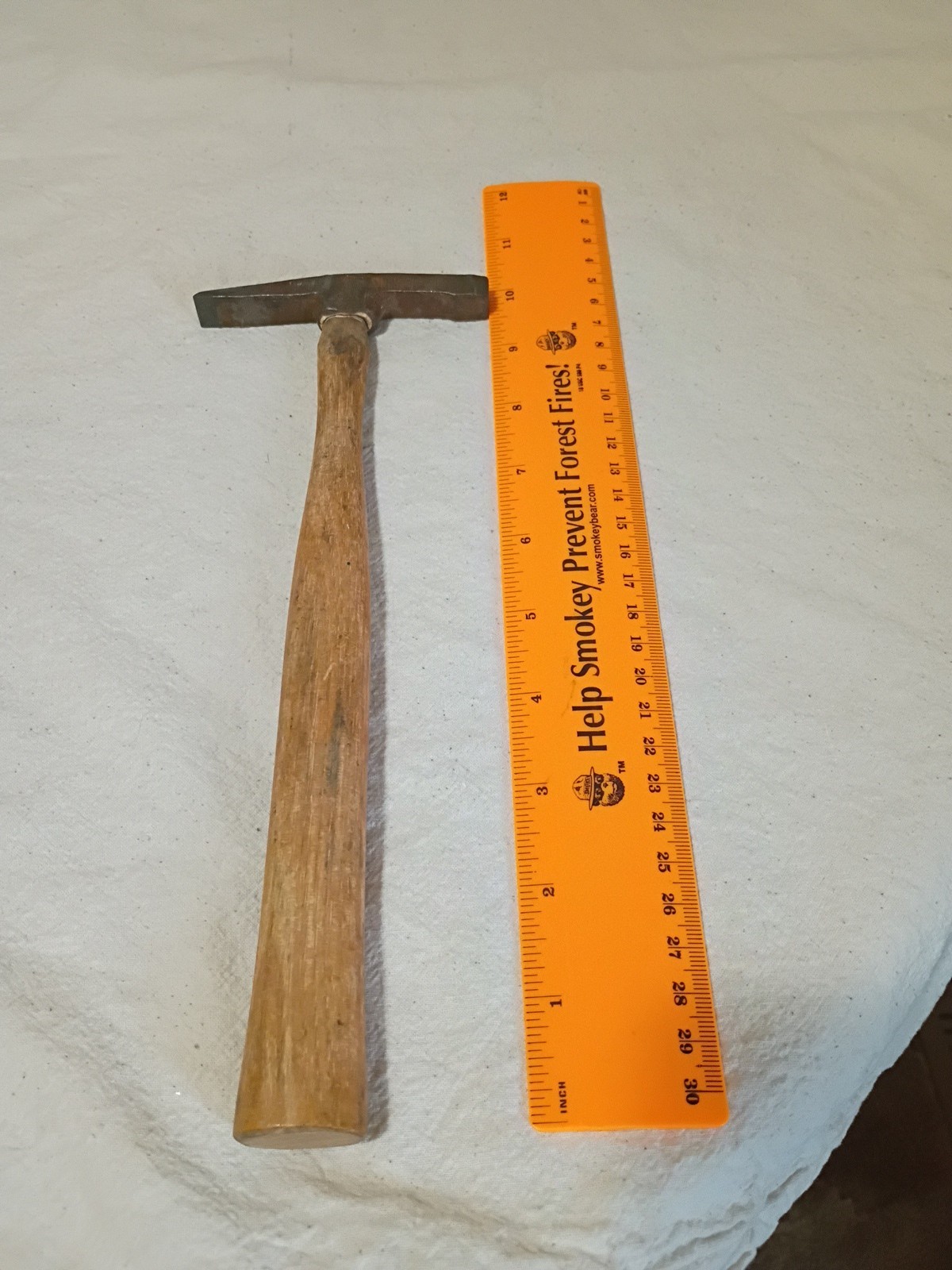 3.75" Vintage Tack Hammer Wooden Handle A7