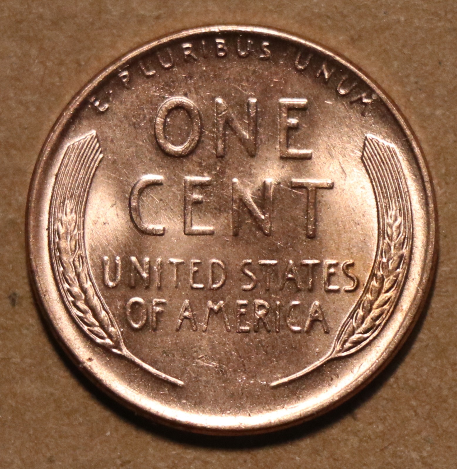 1956 D Lincoln Wheat Cent BU
