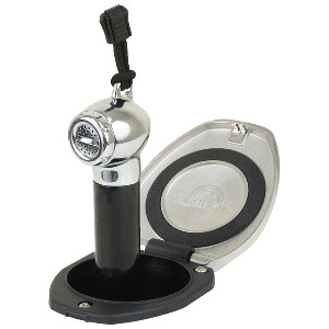 Scandvik Black & SS Recessed Transom Shower Handle/Hose - Vertical/Horizont
