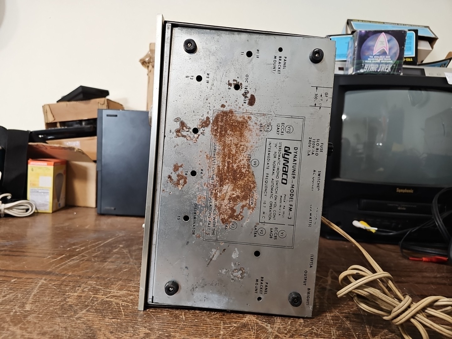 Dyna FM Tuner Model FM-3. For Parts.