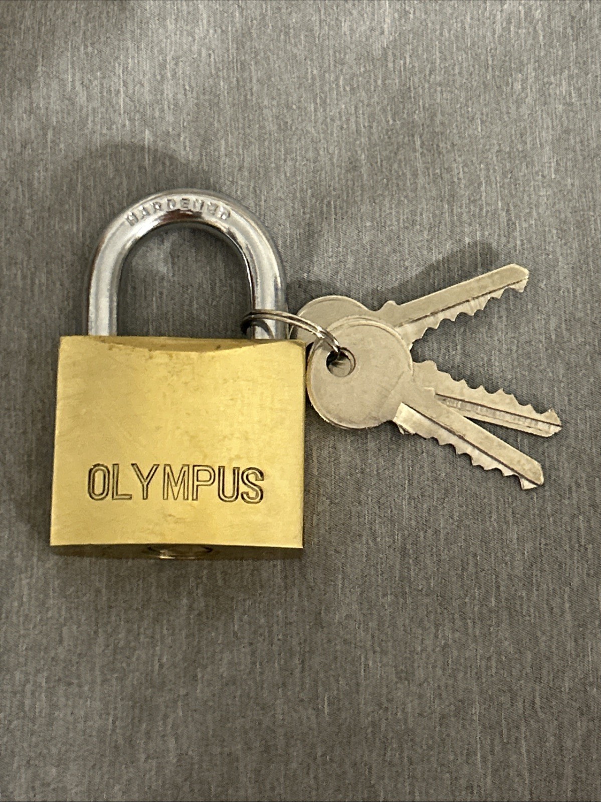 50mm Olympus Padlocks Each Keyed Different 3keys To Each Lock Never Used