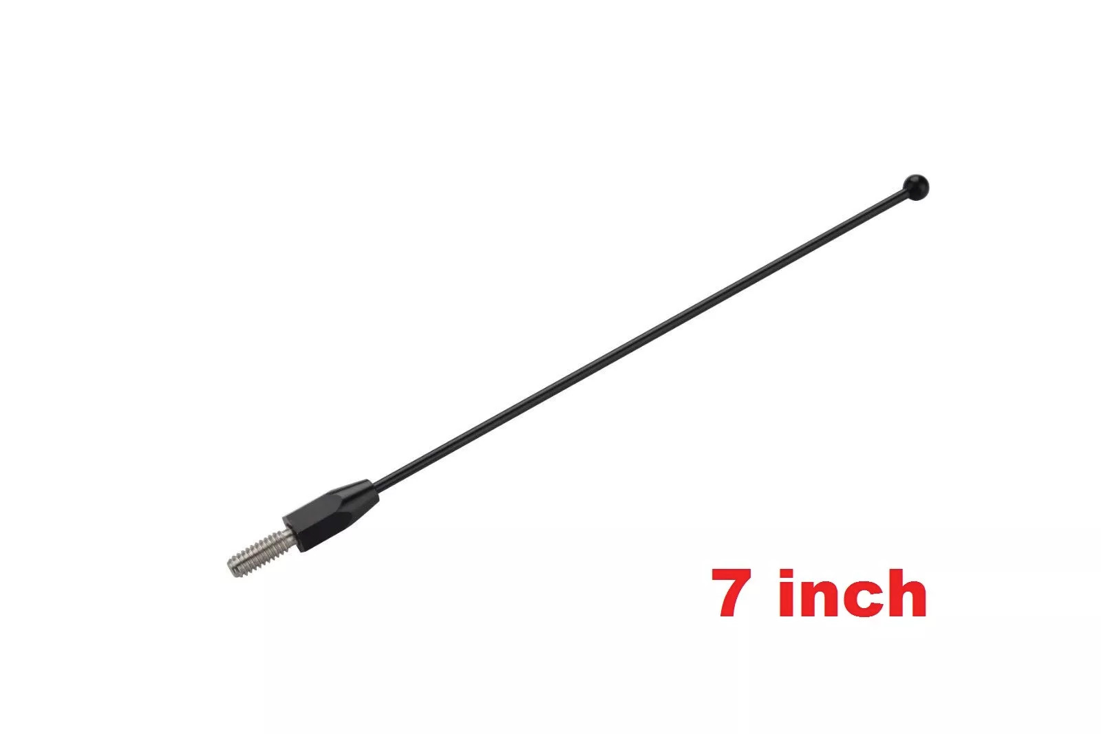 7" inch Black Stainless Antenna Mast Power Radio AM/FM for Honda CR-V 1997-2001