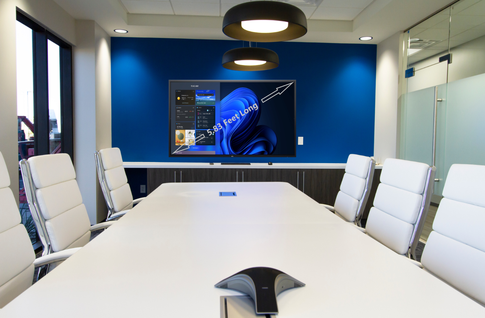Dell 70" Interactive Whiteboard For Classroom And Professional Use
