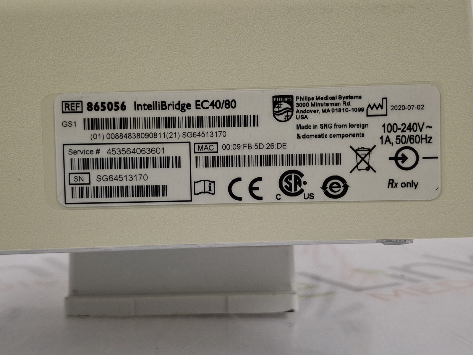Philips EC40/80 Intellibridge Hub