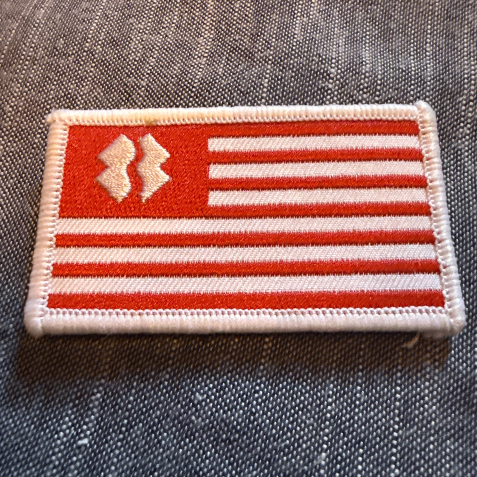 Team Rubicon Red/white Patch - Small