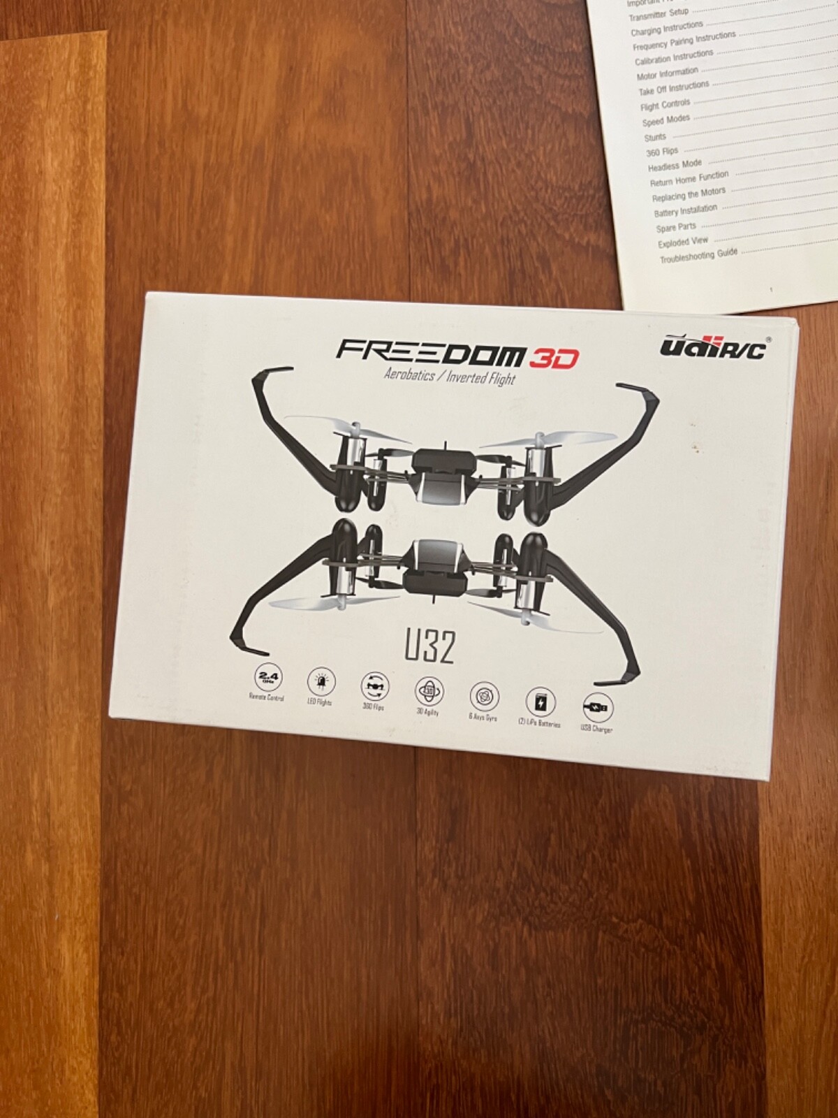 Udi R/C Freedom 3D U32 Quadcopter Mini Drone