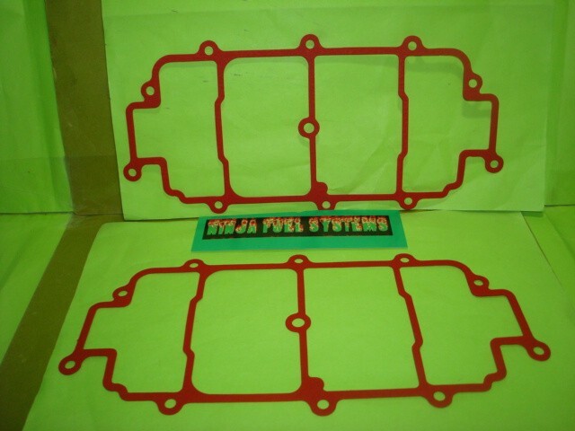 HOLLEY 4010 CARBURETOR BOWL GASKET 84010 84011 84012  84013  84020  2 PK RED