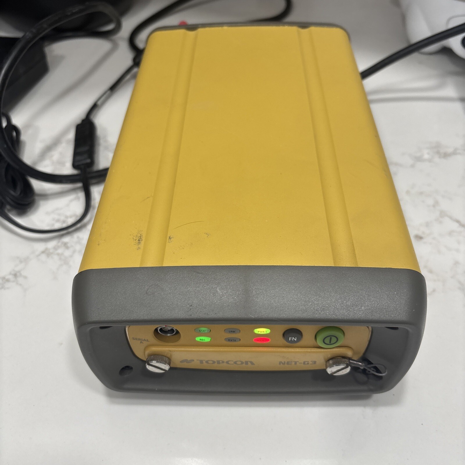 Topcon Net-G3 Network GNSS Receiver With Power Supply And Ethernet Cable!