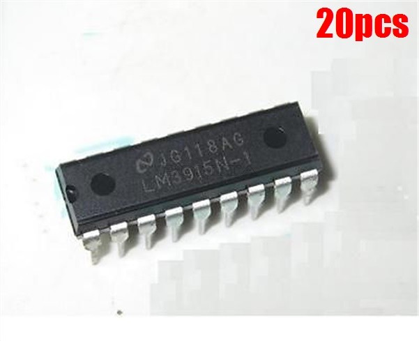 20Pcs Nsc Dot/Bar Dispaly Driver DIP18 LM3915 LM3915N-1 DIP-18 Ic New zr