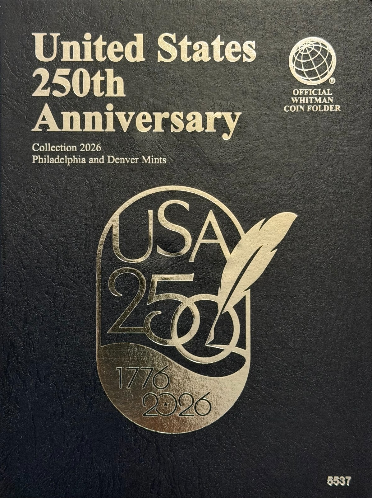 BU 2026 SEMIQUINCENTENNIAL (20) COIN SET FROM US MINT IN WHITMAN COIN ALBUM