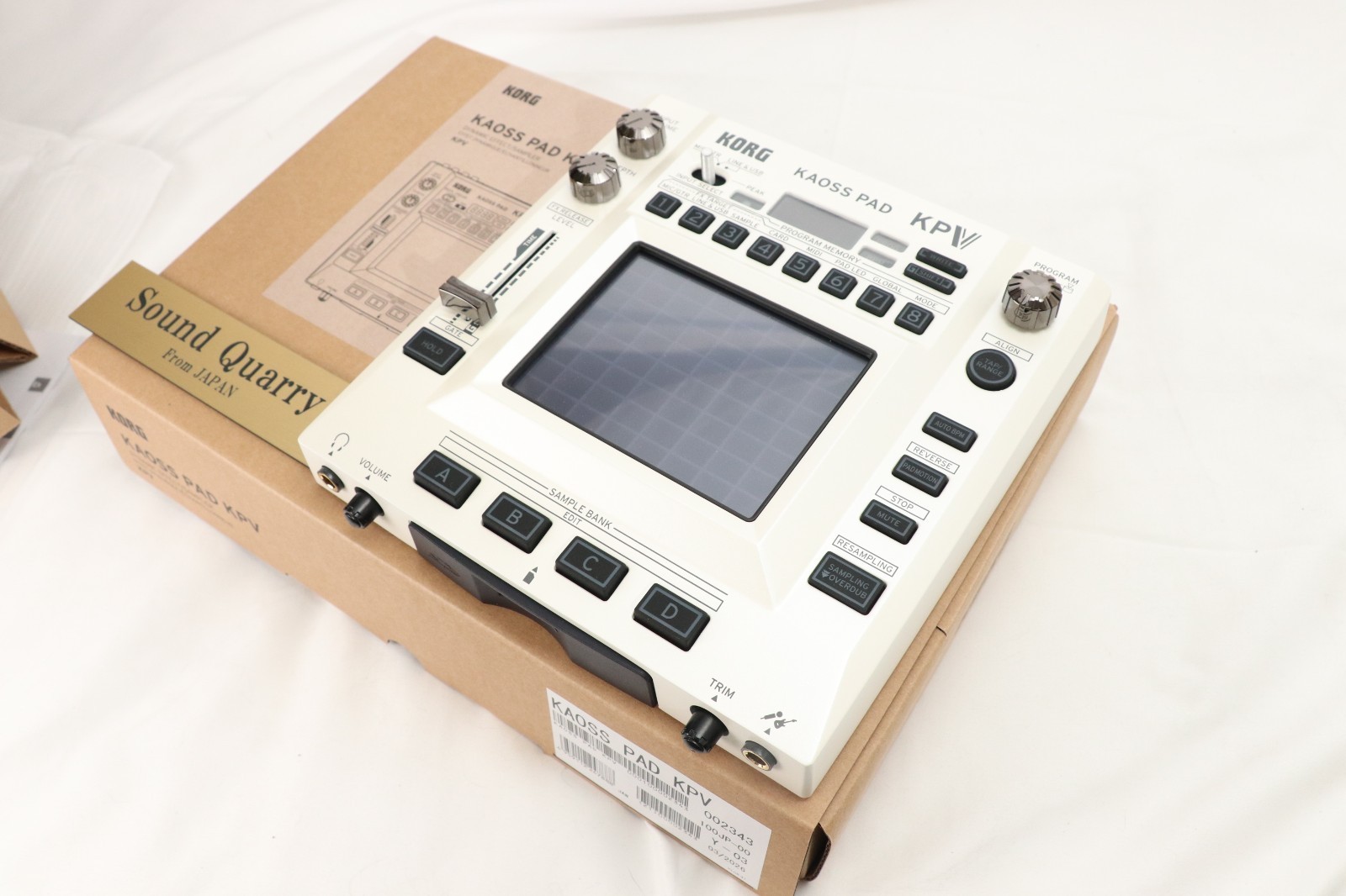 KORG KAOSS PAD V Multi FX Sampler Vocal Guitar USB Interface