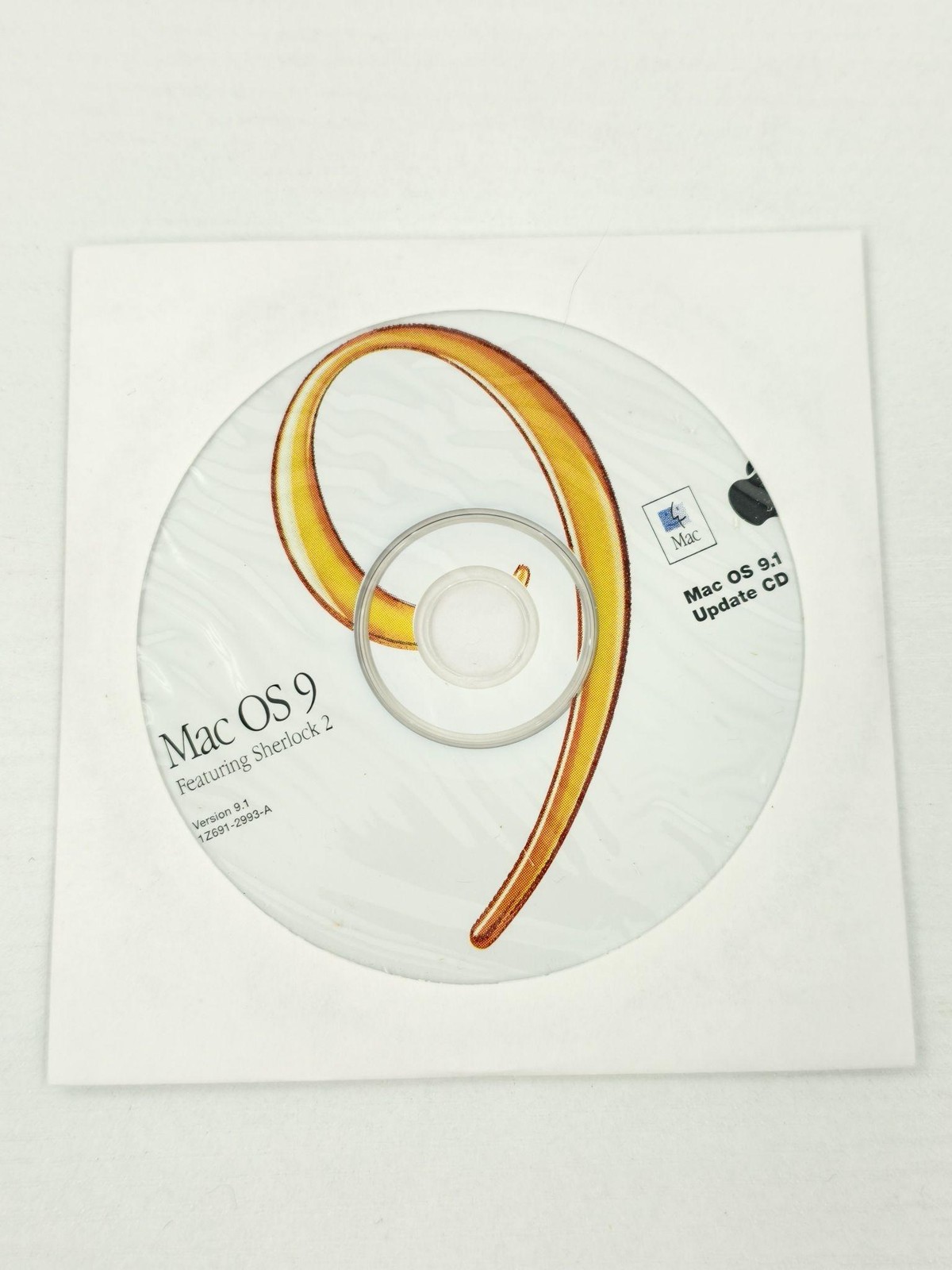 Apple Mac OS 9.1 Update CD Macintosh Operating System Sherlock 2 English