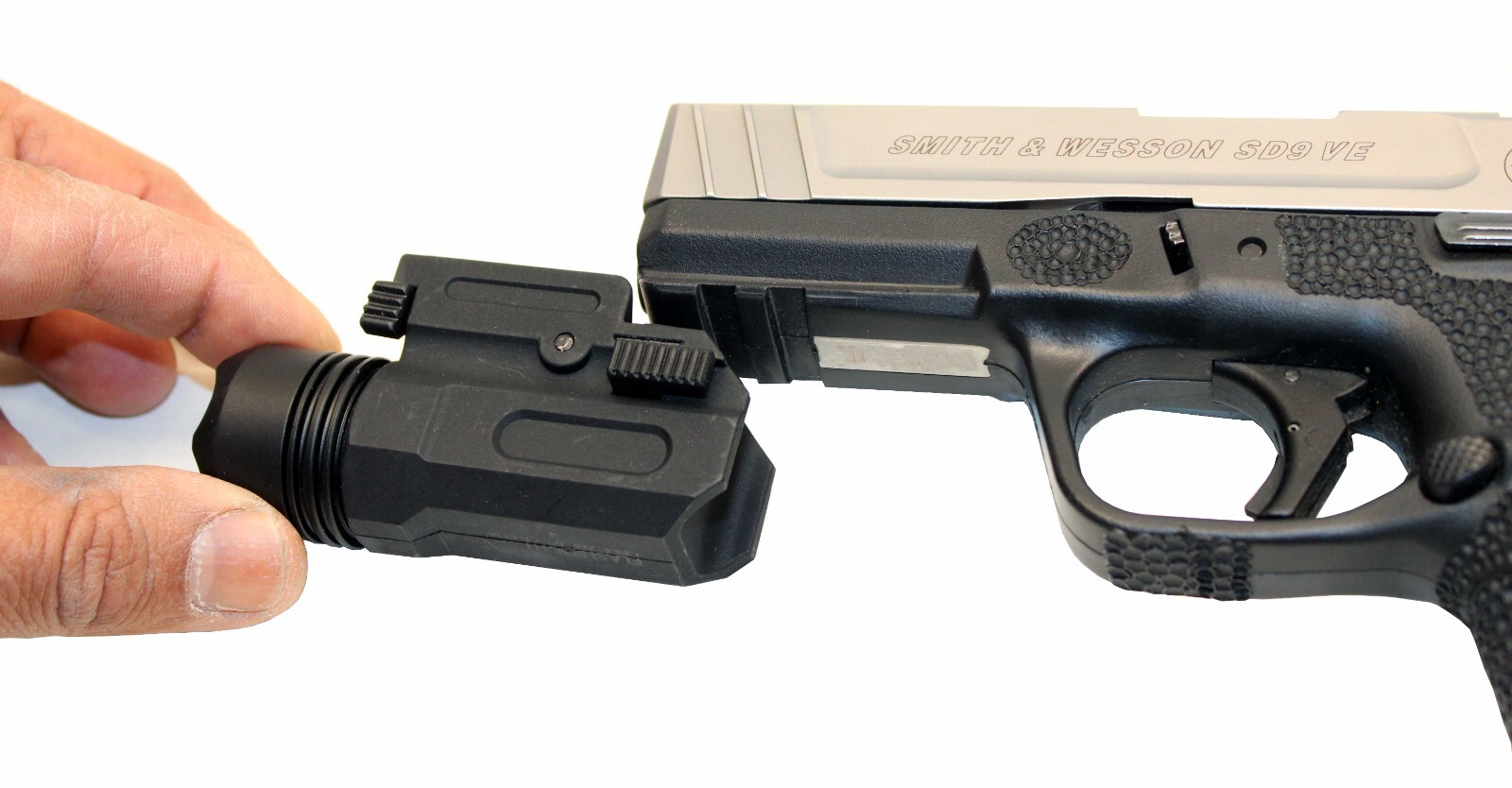 Trinity 300 lumens flashlight for Springfield Armory XD Mod.3 handgun.